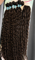 Tissage noir ondulé pour faire les bohobraid 30 pouces