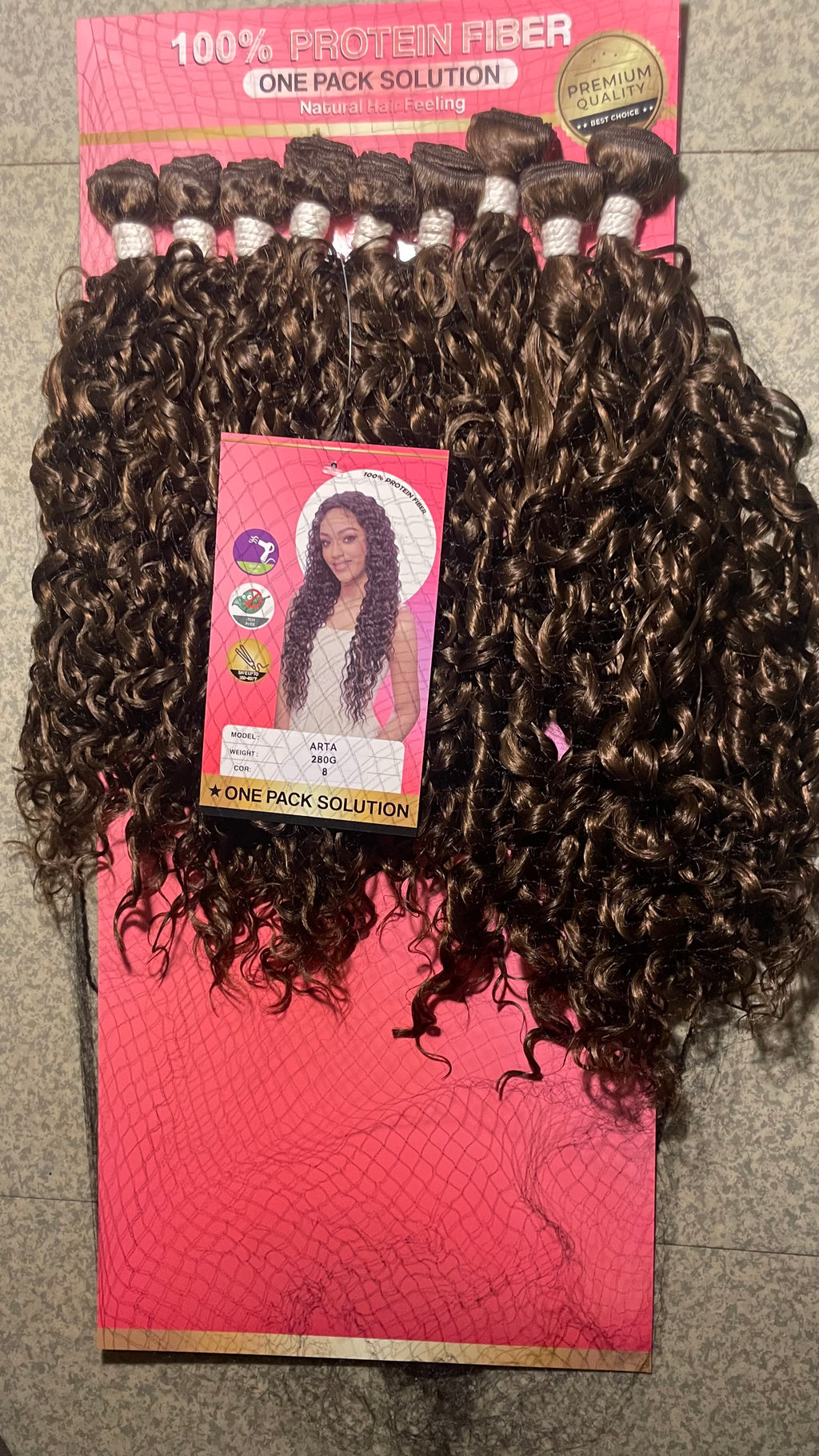 Tissage brésiliens 100 pour cent biofibre taille 26 pouces