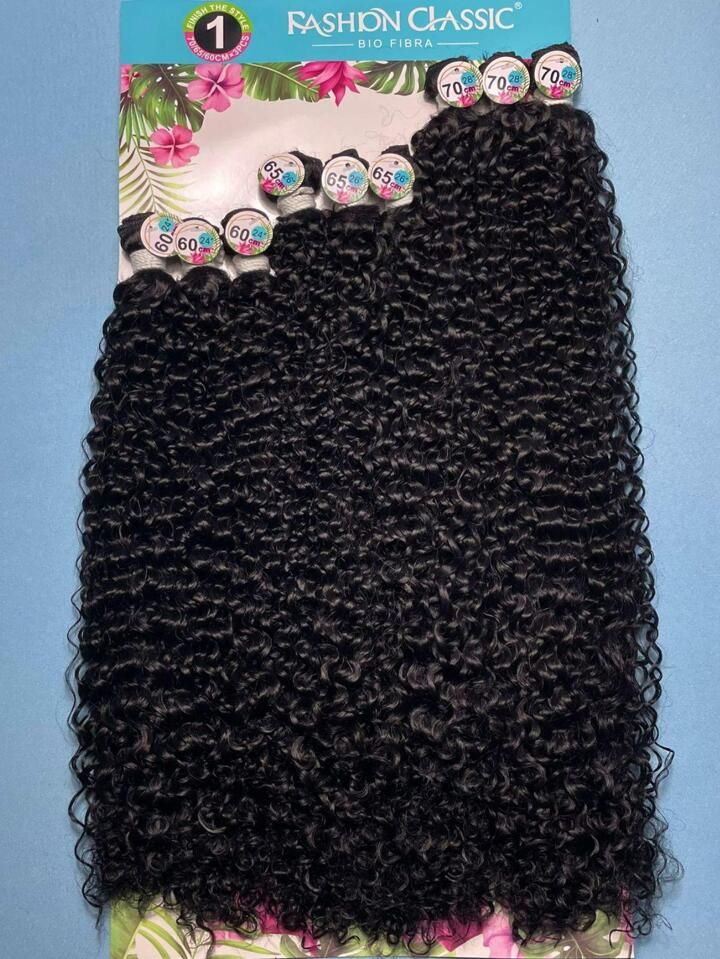 Livraison à partir du 14 juin Tissage  curly  bouclé biofibre taille 24 26 pouces