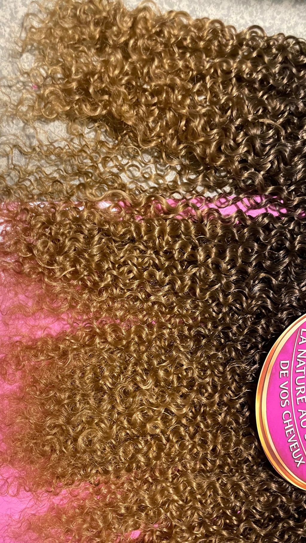 Livraion à partir du 13 juin Tissage curly M1/27 9 boule de tissage ! 300g un paquet pour une tête ! 7 boules suffisent largement