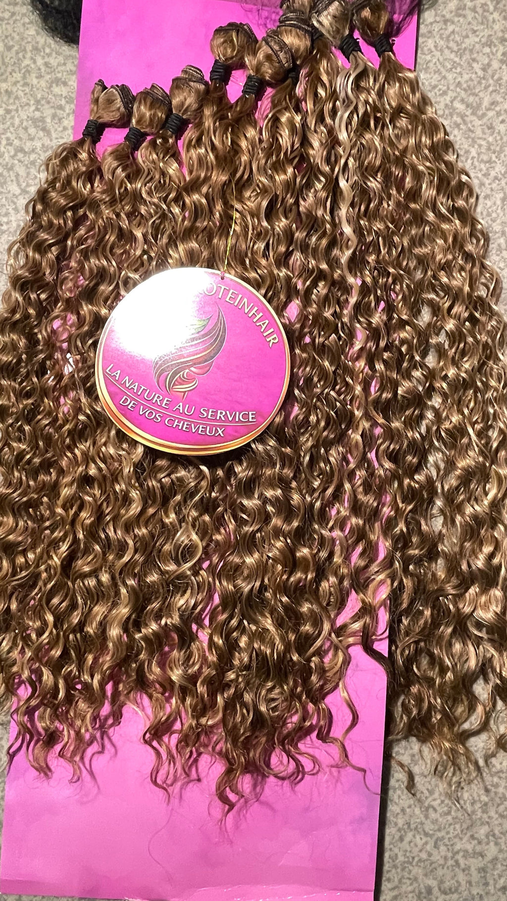 Tissage wave en biofibre ! 9 boules de tissage taille 26 28