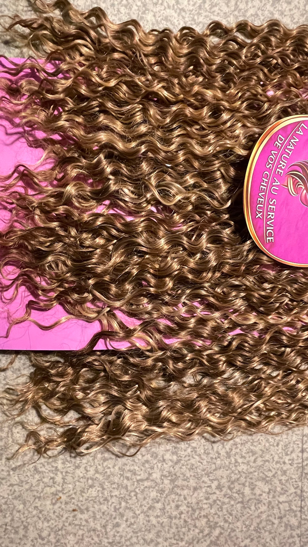 Tissage wave en biofibre ! 9 boules de tissage taille 26 28