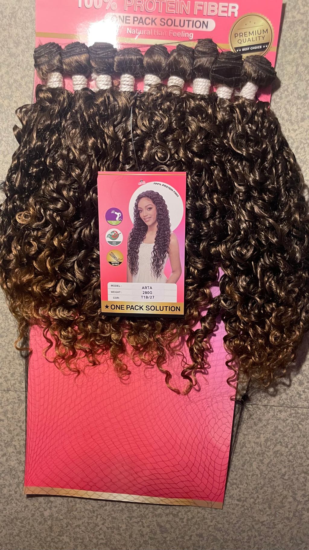 Tissage biofibre belle couleur taille 24 et 26 9 boules de tissage biofibre ! Les courts derrière les longs devant !
