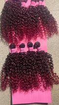 Tissage bouclé court taille 14 pouces .8 pièces à l’intérieur suffisent pour une tête entière ! Un paquet une tête ! Vous pouvez de faire les boho braid , les Jayda braid les flip over et les tissages ouverts