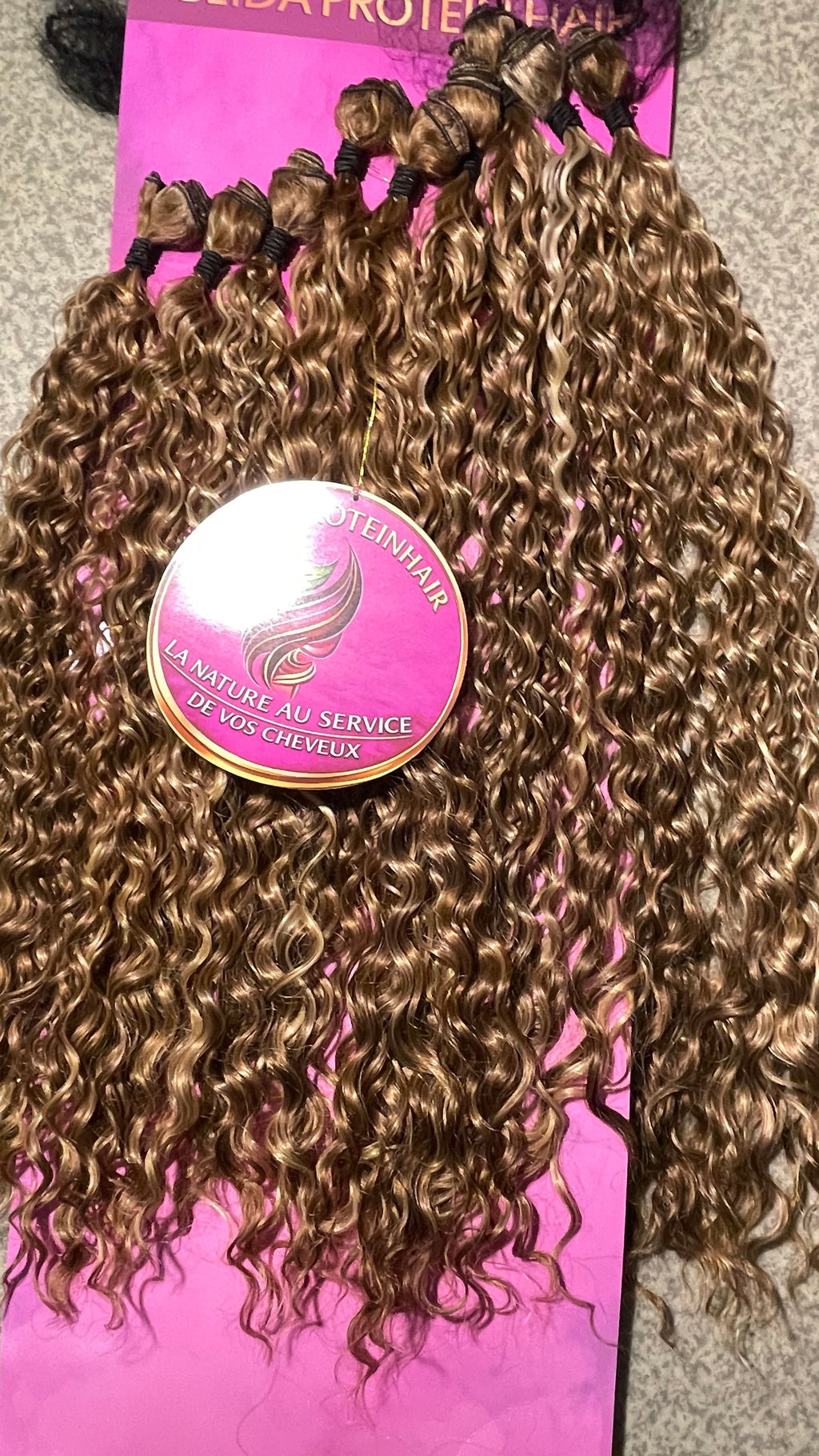 Tissage wave en biofibre ! 9 boules de tissage taille 26 28